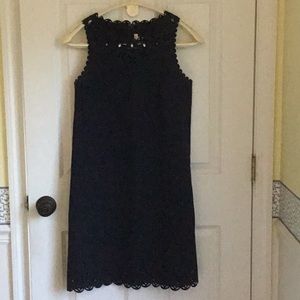 Sleeveless little black dress